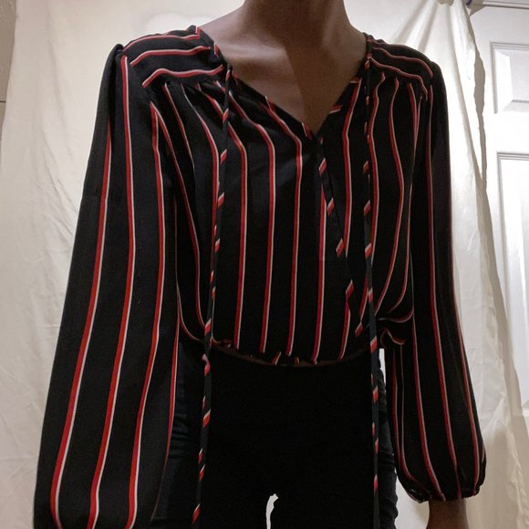 Striped blouse - Picture 1 of 2